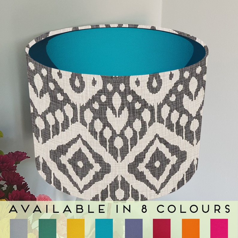 Bohemian Grey Lampshade Ceiling Light Shade Uk Bohemian Grey Lampshade Ceiling Light, Bohemian Lamp Shades Uk