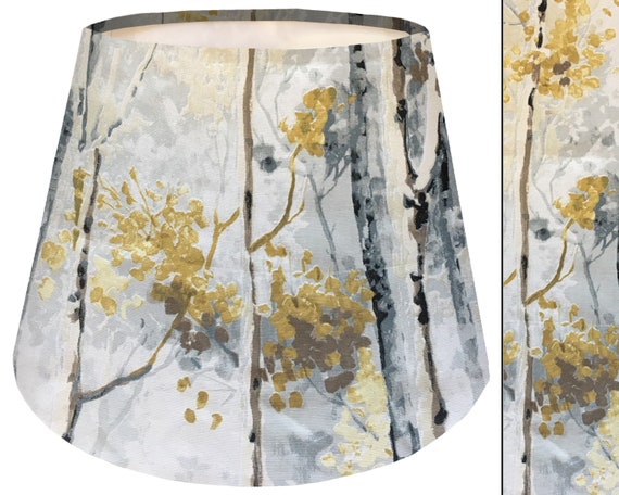 Silver Birch Lampshade Empire Lampshades Tapered Lampshade