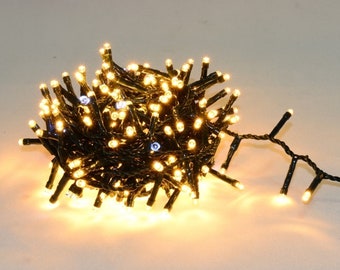 Warm - 35m outdoor light garland, 480 warm white LEDs and flash