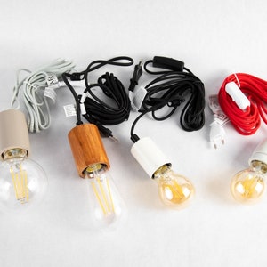 Nomadic interior light suspension fabric cable