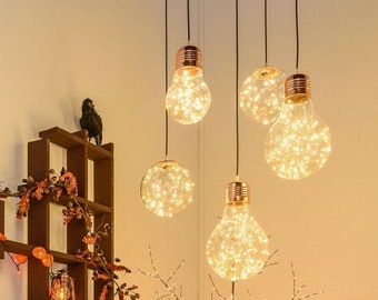 Micro LED indoor light pendants
