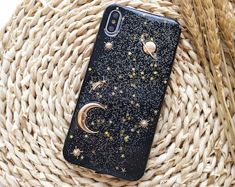 Yellow Moons and Stars iPhone 11 case Yellow Moons and Stars iPhone 11 case