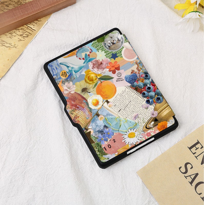 Oil Painting Style Kindle Case Cover For Kindle 11 Paperwhite 1/2/3/4, Kindle 2019/2022, Kindle Paperwhite 2021 Cover, Kindle 11th Case image 4