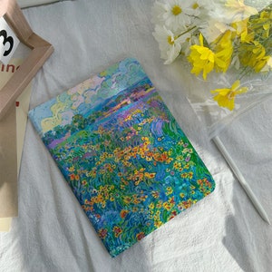 Oil Painting Field iPad Case Cover For iPad 9.7" 10.2" 10.9" 11 inch, iPad Air 2 3 4 iPad mini 6 5 4 3 iPad Pro iPad 2022 2021 2020 Case