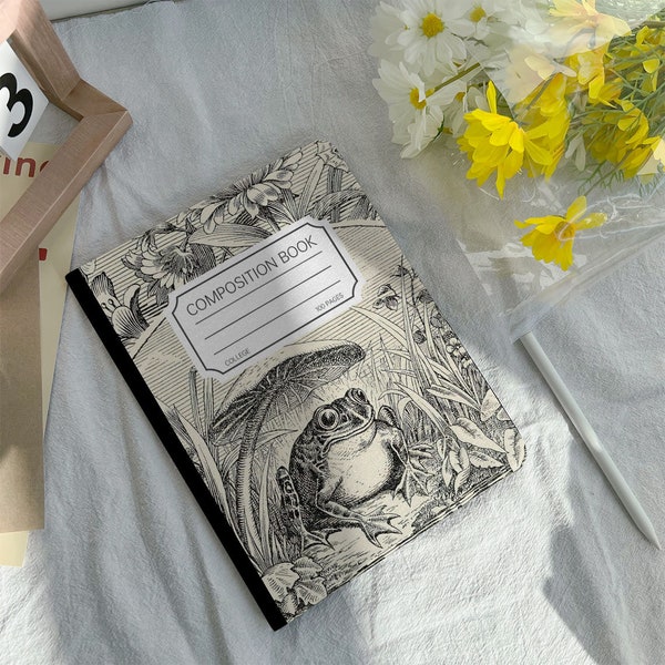 Frosch Composition Book iPad Case Cover für iPad 9.7" 10.2" 10.9" 11 Zoll, iPad Air 2 3 4 iPad mini 6 5 4 3 iPad Pro iPad 2022 2021 2020 Case