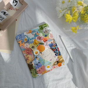 Oil Painting Style iPad Case Cover For iPad 9.7 10.2 10.9 11 inch, iPad Air 2 3 4 iPad mini 6 5 4 3 iPad Pro iPad 2022 2021 2020 Case image 2