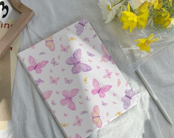 Housse papillon violet pour Apple iPad 9,7" 10,2" 10,5" 11 pouces, iPad Air 2 3 4 iPad mini 6 5 4 3 iPad Pro iPad 2021 2020