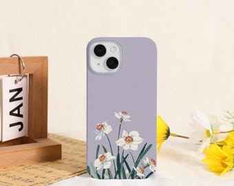 Oil Painting Floral Phone Case Cover For iPhone 15 14 13 12 11 Pro Max Xr Mini SE Case iPhone 15 14 Plus Pro Case Aesthetic iPhone Cover