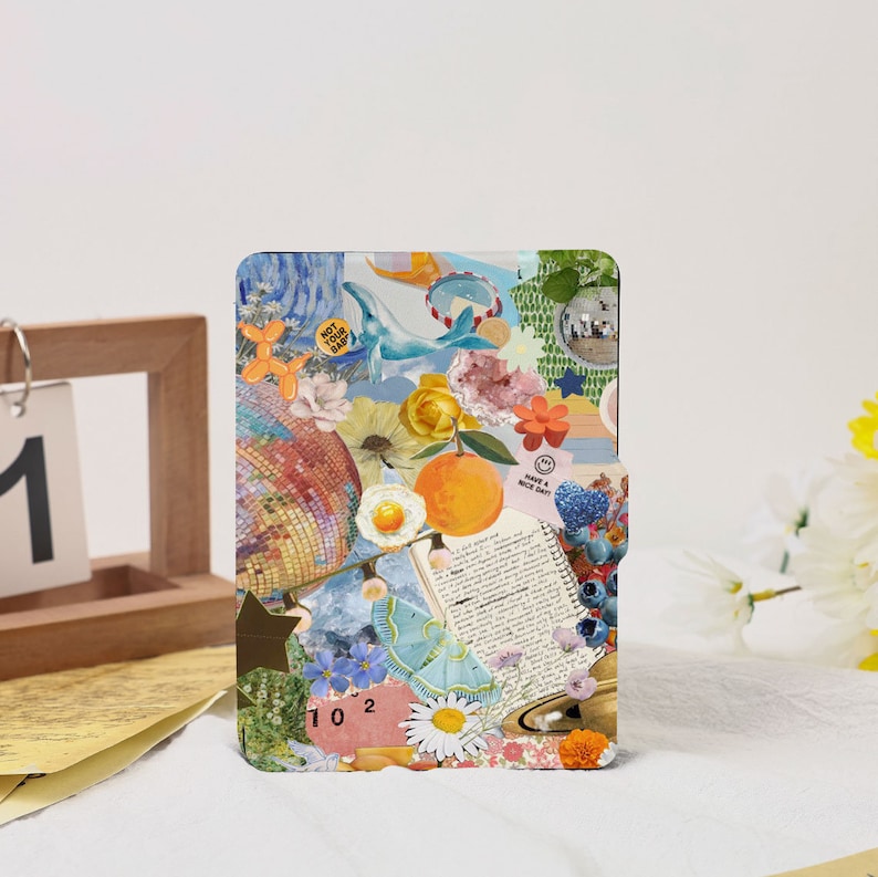 Oil Painting Style Kindle Case Cover For Kindle 11 Paperwhite 1/2/3/4, Kindle 2019/2022, Kindle Paperwhite 2021 Cover, Kindle 11th Case image 3