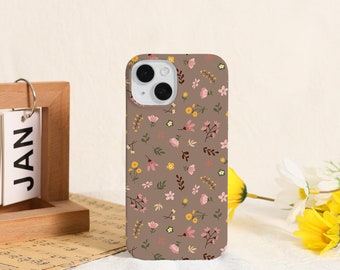 iPhone 15 Hülle Florale iPhone Hülle für iPhone 15 14 13 12 11 Pro Max Xr Mini SE Hülle Boho iPhone 15 14 Plus Pro Hülle Ästhetische iPhone Hülle