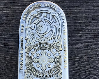 【匿名配送】David Andersen ヴィンテージ　ブローチ　❤︎ David Andersen デビッドアンデルセン エナメルフクロウブローチ