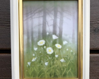 Vintage Norwegian Porsgrund Porcelain Art Tile Design by Jan Harr, Porsgrunn Telemark Norway