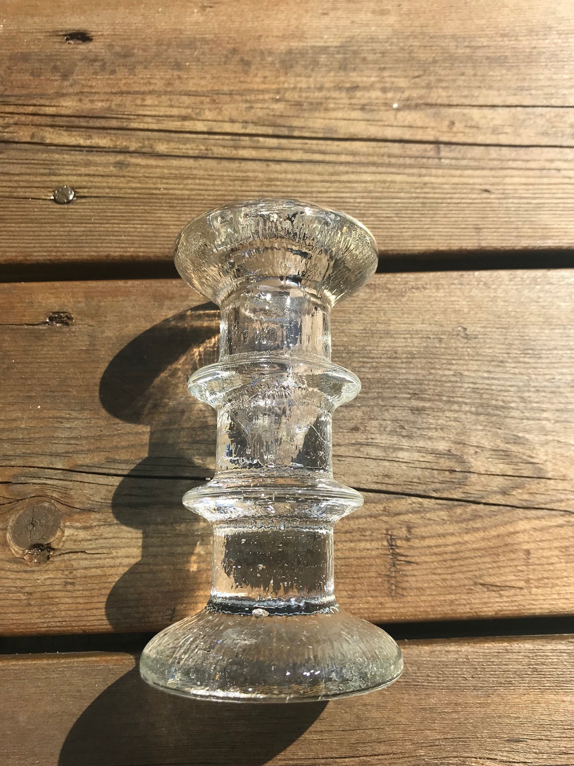 Vintage Iittala Festivo Crystal Candle Holder by Timo Etsy