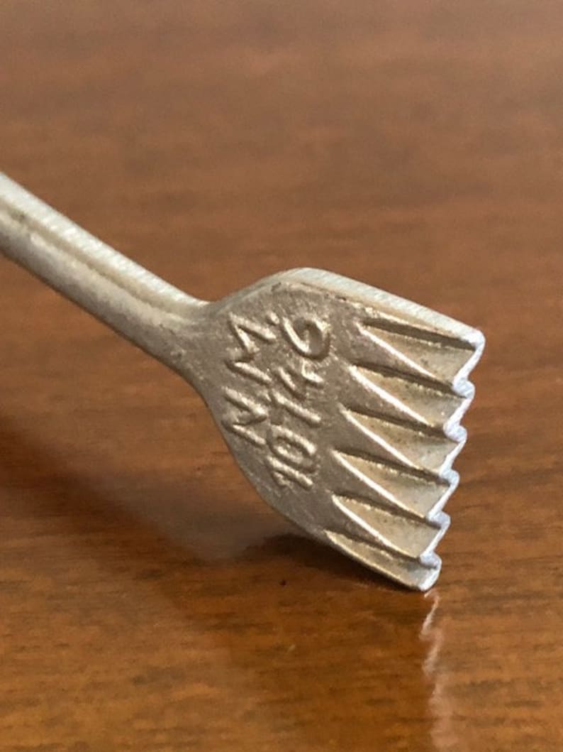 Norway Vintage Handmade Rare Collectible H\u00f8yanger Pewter Norway Butter Decorating Knife Scandinavian Home 1930s