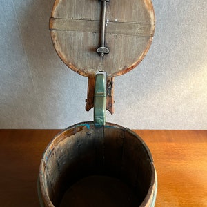 Original Antique Swedish Tutkane, Swedish «Kurbitsmaleri», Dalarna Folk Art, 1849, Dalarna Sweden image 7