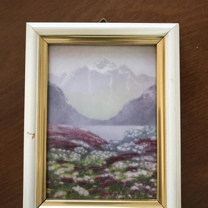 Vintage Noorse Porsgrund porseleinen kunsttegelontwerp door Jan Harr, Porsgrunn Telemark Norway