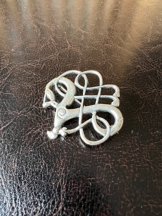 David - Andersen Norway Sterling Silver (925) Brooch, Copy of