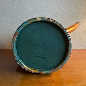 Original Antique Swedish Tutkane, Swedish «Kurbitsmaleri», Dalarna Folk Art, 1849, Dalarna Sweden image 9