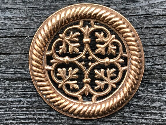 Kalevala Koru Collectible Bronze Brooch, Viking Era … - Gem