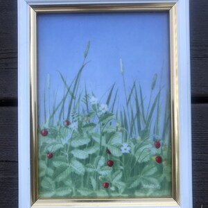 Vintage Norwegian Porsgrund Porcelain Art Tile Design by Jan Harr, Porsgrunn Telemark Norway