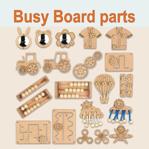 Diy busy board parts, Activity board teile, Sensory maze, Busy board zubehör, Sensory board parts