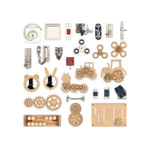 DIY Busy Board Parts: Sensory Board Details