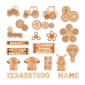 DIY Busy Board Parts: Sensory Board Elements Kit