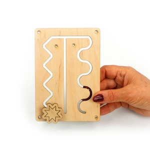 DIY Busy Board Labyrinth: Sensory Board Accessory