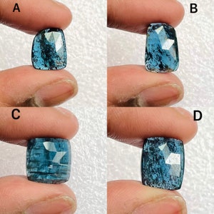 Indaco kyanite naturale rosa taglio gemma lotto per la creazione di gioielli, anello, ciondolo, bracciale