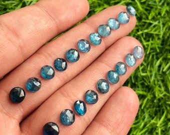 Naturel Haut Qualité Bleu Cyanite Chic Cabochon 09.40Cts. Libre Pierre