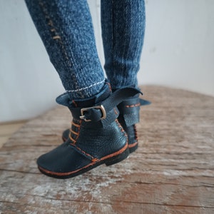 Ankle boots for male  doll 11", normal and buff