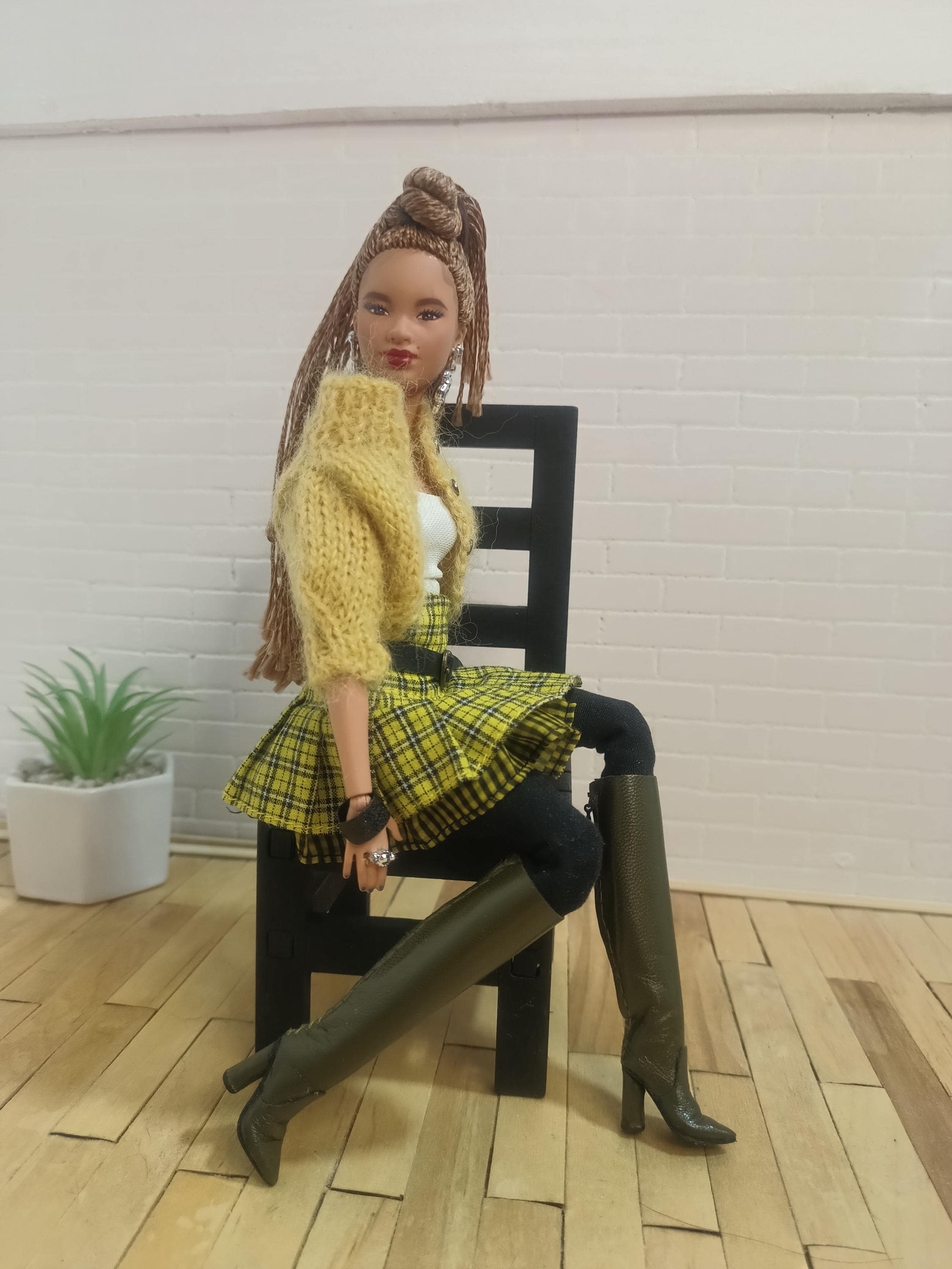 Curvy barbie flat shoes