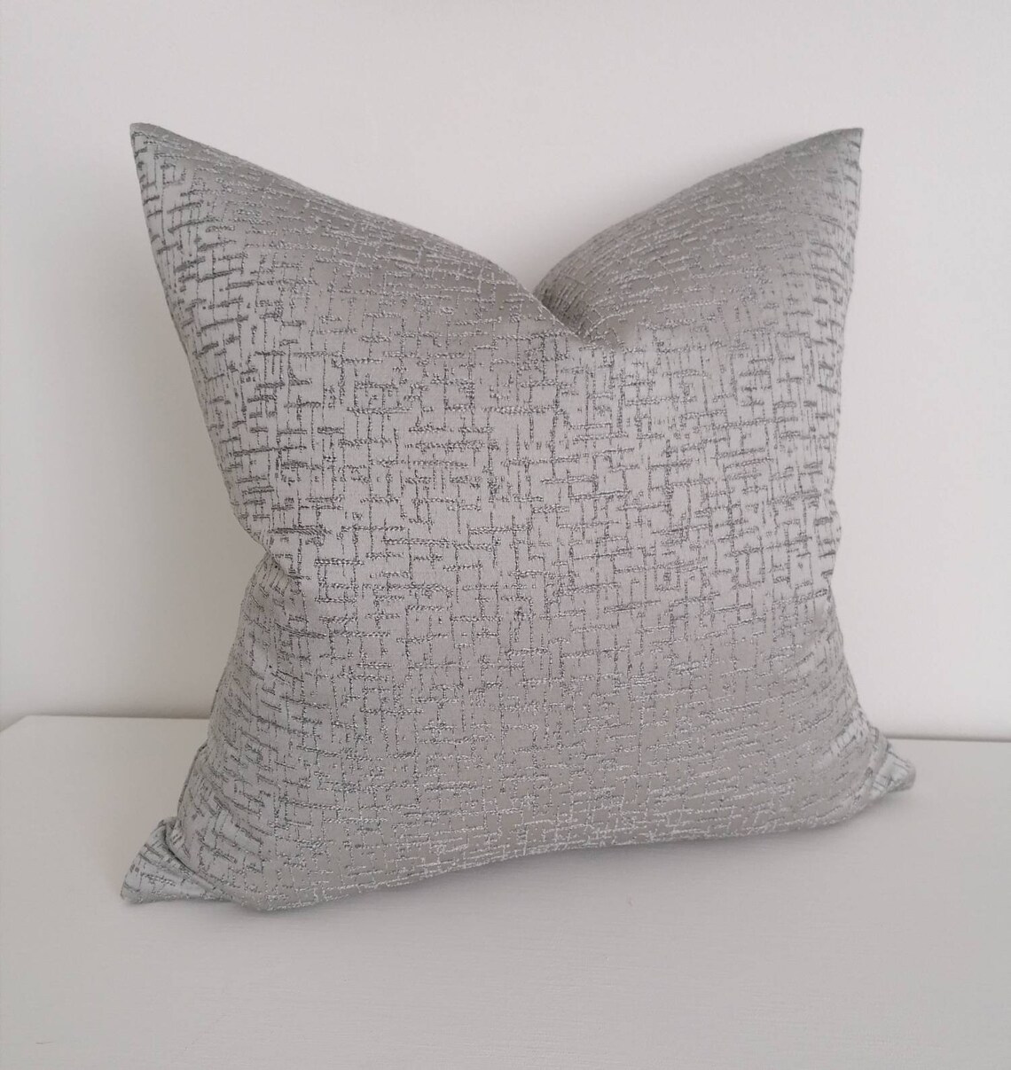 Luxury Silver Decorative Cushion Covers for sofa bed window Etsy