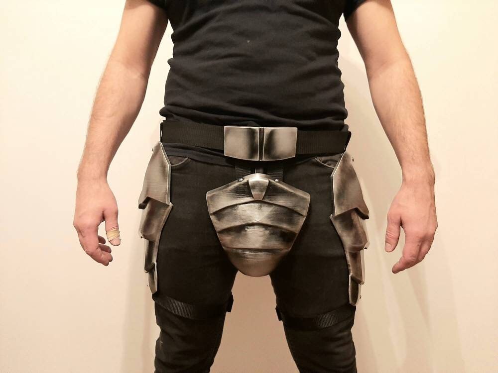 Raubtier Oberschenkel Rustung Set Gurtelhulle Fertig Etsy