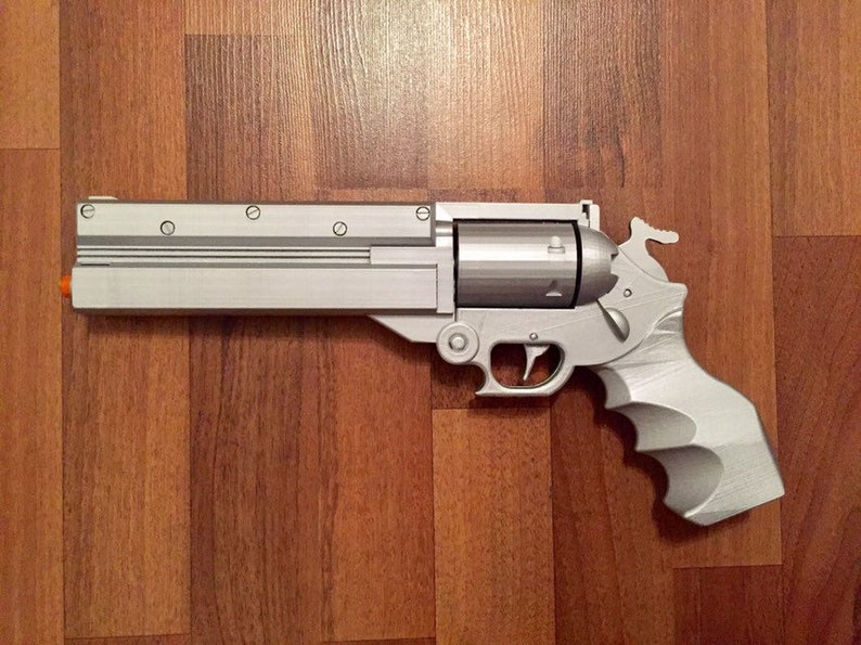 Trigun Vash The Stampede Blaster Replica Gun full size 3D