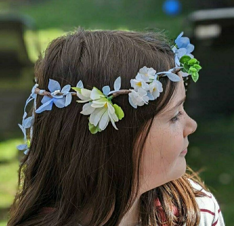 Childrens DIY Flower Crown Making Kit & Video Guide Childs Etsy