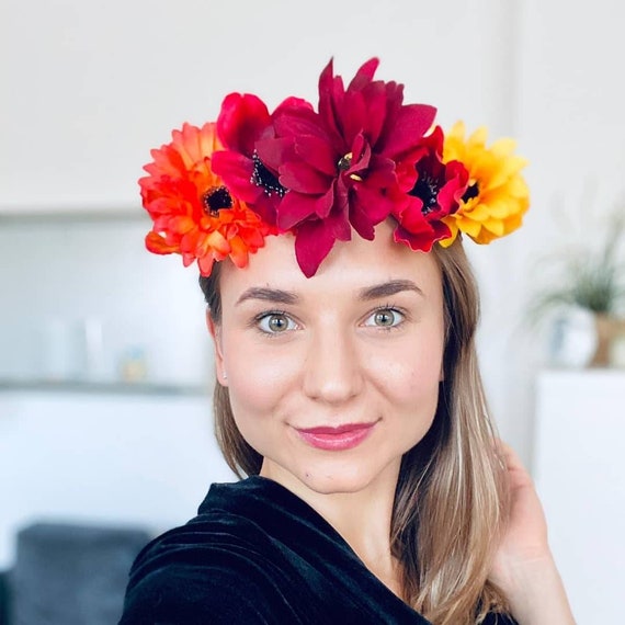 Frida Flowercrown DIY Kit, Hen Party, Bridal Shower 