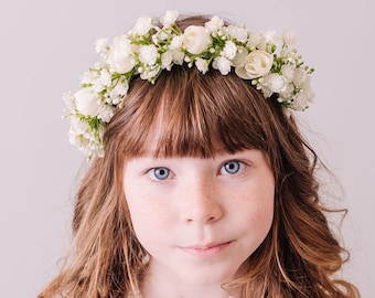 Gypsophila, Babys Breath Headband for Children