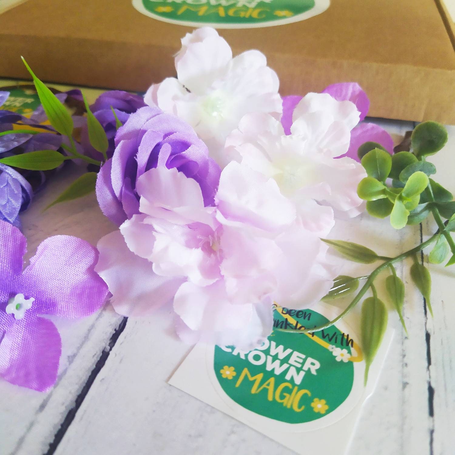 DIY Lavender Flower Crown KIt – Imagine Childhood