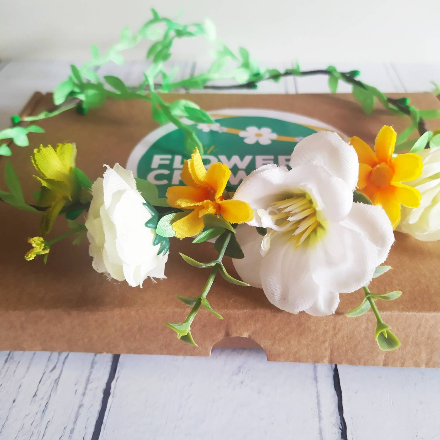 Kit Creazione Coroncine Fiori Fai Da Te - 190 Fiori, Cerchietti, Accessori Per Bambine - Foto 3