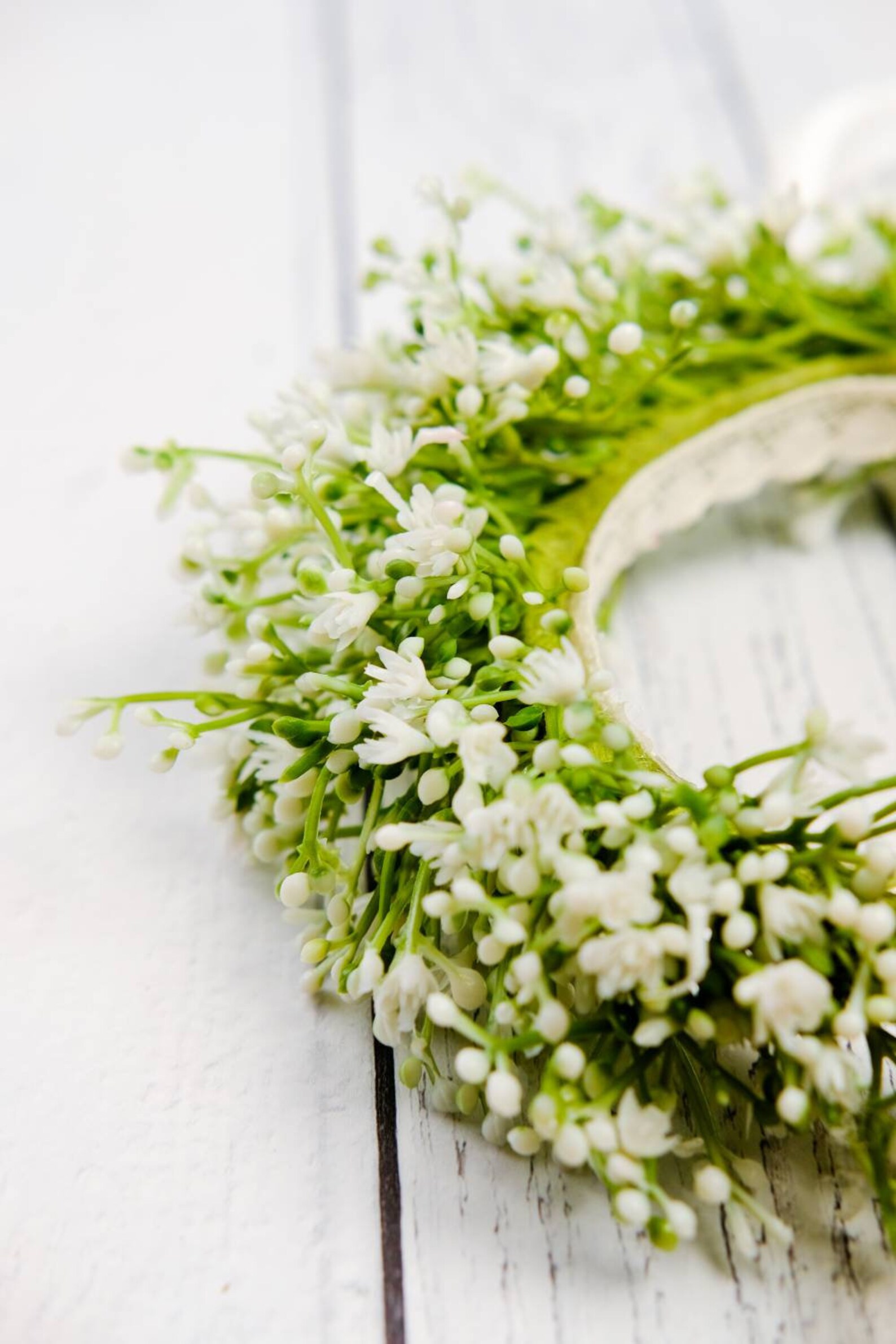 Flower Girl's Gypsophila Flower Headband Designed for a Etsy UK