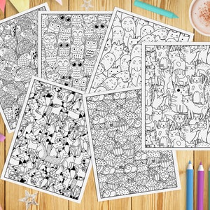 Coloring Book Pdf, Printable Coloring Pages for Adults and Kids ...