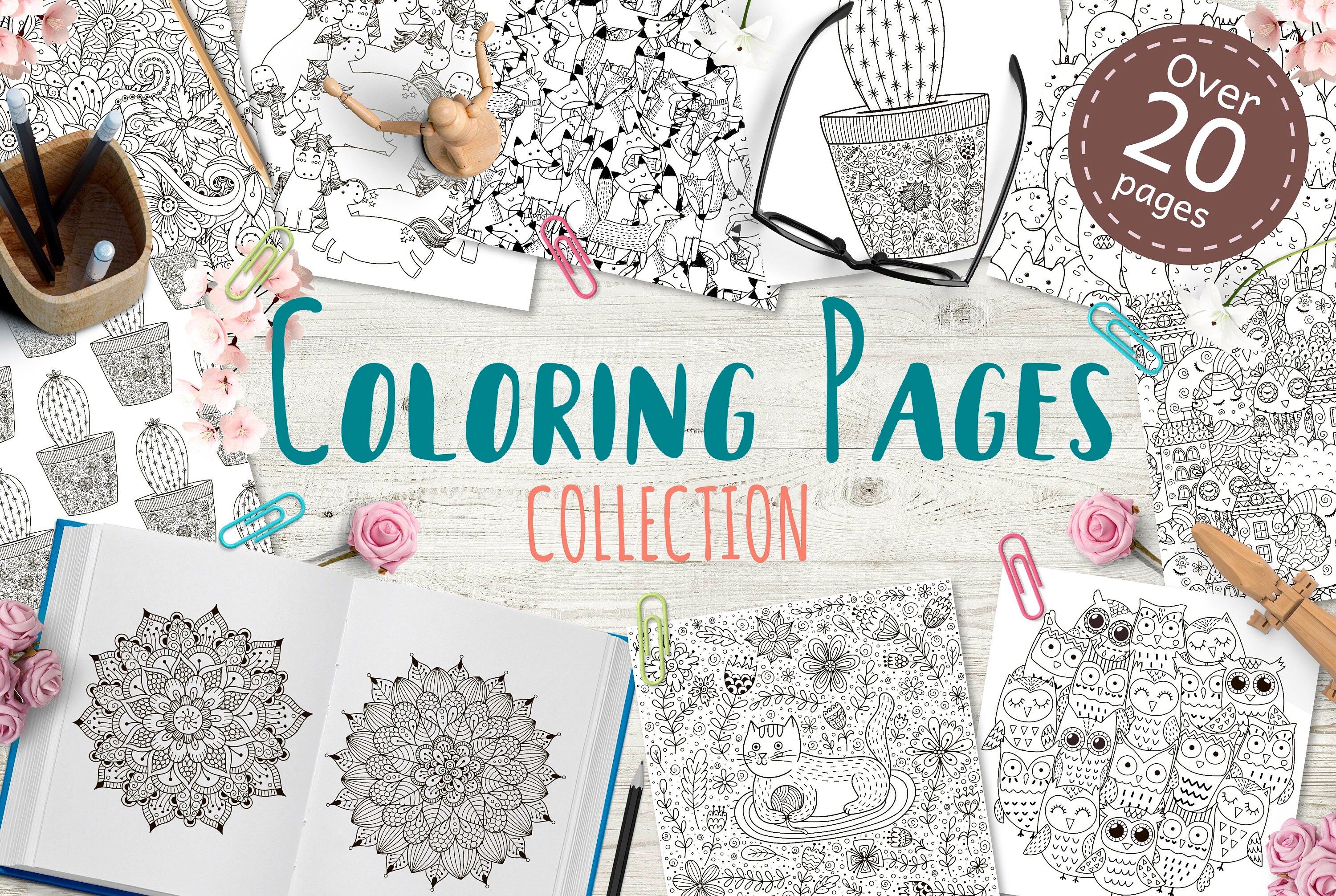 880 Doodle Coloring Pages To Print Best