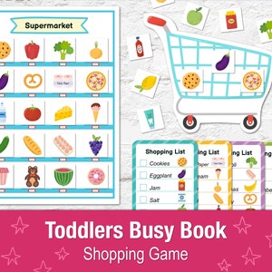 Grocery Shopping with Mark, Online Games, Language Studies (Native), Free Games, Activities, Puzzles, Online for kids, Preschool, Kindergarten, by English with Gabi