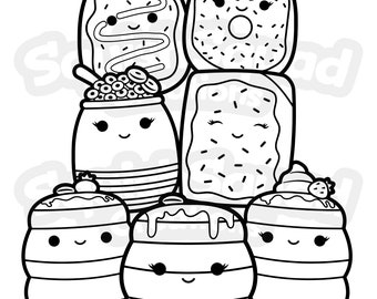 Squishmallow Coloring Page, Printable Squishmallow Coloring, 58% OFF