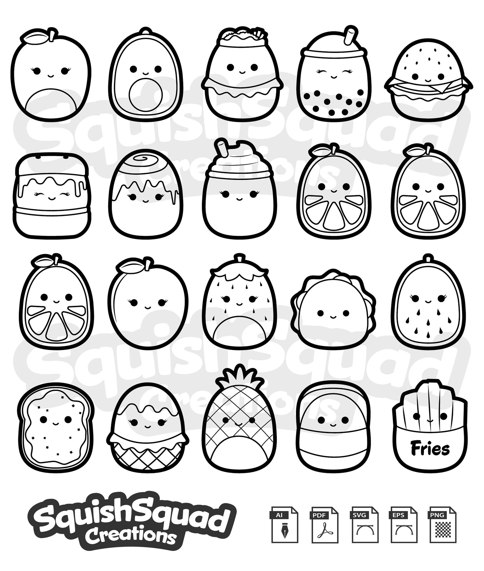 Cute Squishmallows Silhouettes SVG EPS Ai Png PDF Download Etsy Hong Kong Cute Squishmallows Silhouettes SVG EPS Ai Png PDF Download Etsy Hong Kong