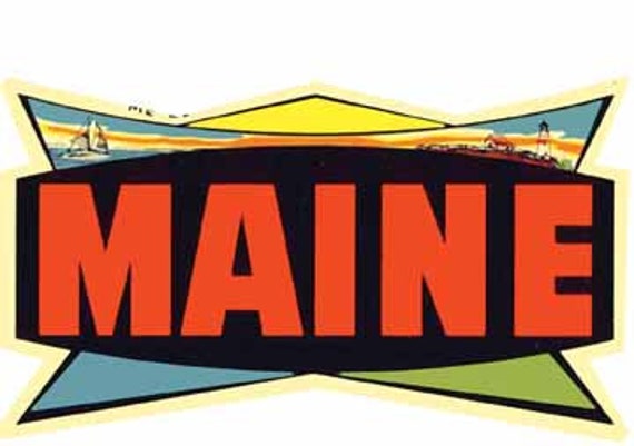 Indianapolis Indiana 500 Racing Vintage 1950/'s Style Travel Decal Sticker