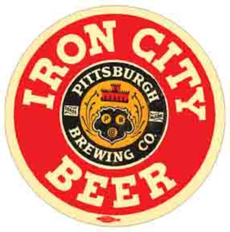 Vintage 1950's Style Iron City Beer Pittsburgh PA Etsy Denmark