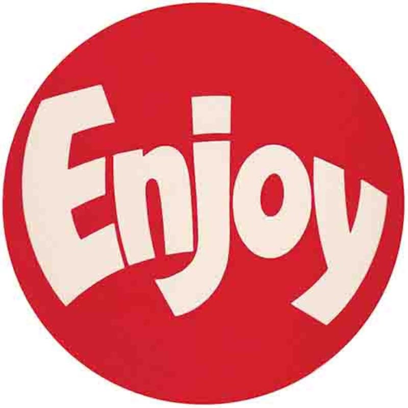 Enjoy Life Sticker Enjoy Stickers - Etsy