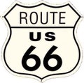 Vintage  1950's style  Route 66 I Got My Kicks  highway road sign    retro  travel decal  sticker state map